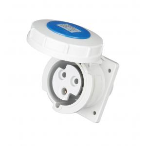 China IP67 Waterproof 3 Phase Plug Socket 50 - 60 Hz Frequency 230V Rated Voltage supplier