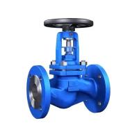 China Hexagon Head Code Ductile Iron Cast Steel Bellows Seal Flanged Globe Valves on sale