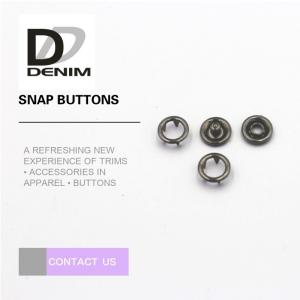 China Five Claws Gunmetal 20L Pearl Snap Buttons supplier