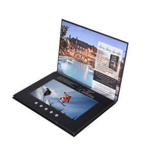 China 4.3/5/7/10.1 inch screen video thank you card,LCD video book for corporate video brochure supplier