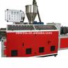 China Double-Screw WPC Decking Production Machine Line with Output and 22 1 Screw L/D Ratio wholesale