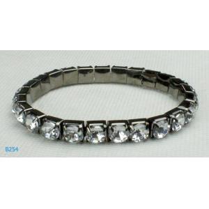 China Unisex Gunmetal Color Fancy Jewelry Chain & Link Metal Bangles 38g OEM supplier