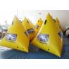 Customized Inflatable Race Buoys Green / Yellow / Blue 0.6 Mm PVC Tarpaulin