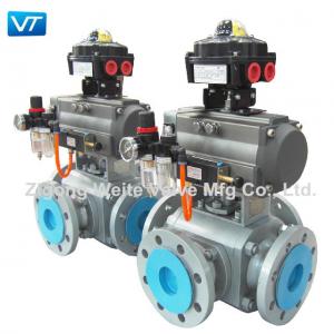 China Low Fluid Resistance Pipeline Ball Valve Gas Over Oil Actuated API 607 Ball Valve supplier