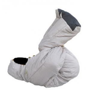 White Warm Down Feather Winter Adult Wearable Sleeping Bag Suit