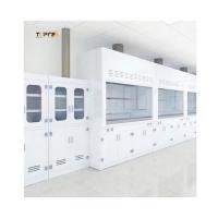 China Integrated Structure PP Fume Hood For Lab Low Noise Chemical Resistant on sale