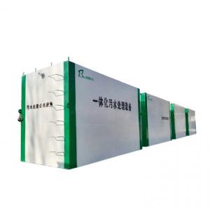 Membrane Separation Technology 3000KG Poultry Chicken Slaughter Sewage Treatment Plant