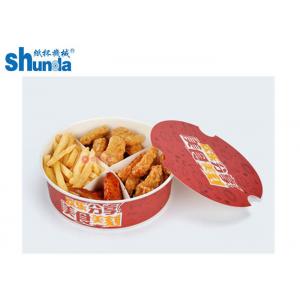 150oz Popcorn Fried PLA Coated Paper Cup Fan With Plastic Lid