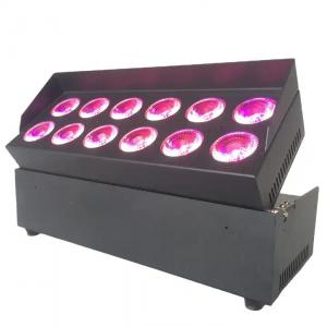China 12x18w Rgbwa UV 6in1 Battery Led Uplighters Wireless LED Up Lights supplier