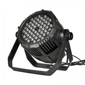 China Outdoor Waterproof LED Par Can Lights 54pcs 3W 3-In-1 LEDs For Large Concerts supplier