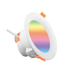 48W Modern RGB 0-10V Dimmable With 120lm/W Recessed Lighting LED Downlight