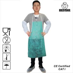 China OEM Single Use Disposable Cooking Aprons Plastic SPP for chef supplier