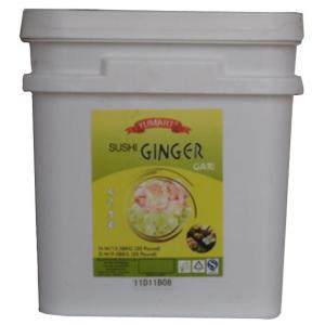 OEM Red Sliced Pickled Sushi Ginger 9.08kg