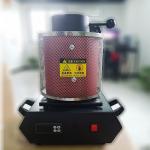 110V 1500W Automatic Mini Electric Melting Furnace For Gold