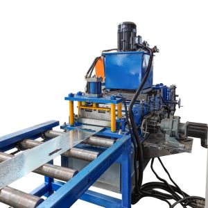 China Auto PLC Control Self Lock Door Frame Making  Cold Roll Formming Machine on sale
