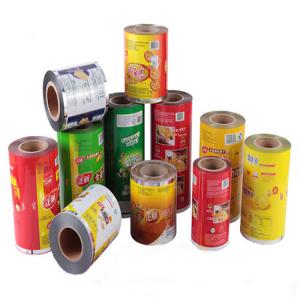 Food Grade Laminated Plastic Packaging Film Roll Digital Printing