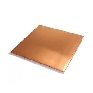 China High Thermal Conductivity Pure Copper Sheet Plate Red  C10100 C11000 C12200 C12000 supplier