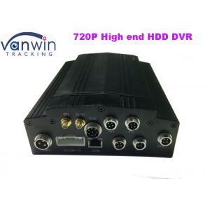 China 3G GPS Tracker 4CH hard disk mobile 1080p dvr recorder security for Vehicle supplier