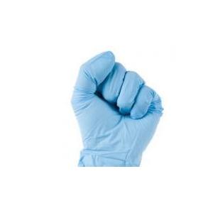 China Dental Offices Disposable Hand Gloves , Blue Biodegradable Medical Gloves supplier