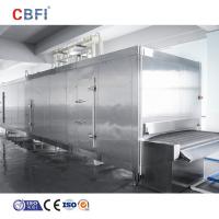 China Industrial Frozen Meat Tunnel Air Blast Freezer IQF Quick Freezing Machine on sale
