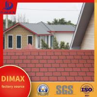 Wind Resistance Stone Covered Metal Roofing Tile Asphalt Size 1000mm