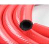 ID 1 Inch Red Fuel Dispensing Hose 30 Bar , Braided Fuel Hose For Fuel Tanker