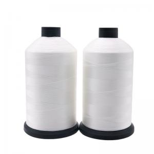 Fast Sample Lead Time 210d/3 White Polyester Sewing Thread for Quilting Machine