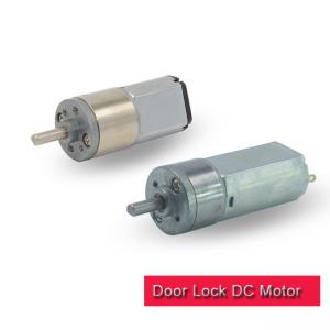 Car Door Lock Motor Metal Round Gearbox 3v 6v 12v Brushed DC Motor RoHS Approved