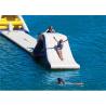 Pvc Material Inflatable Water Toys For Adult / Floating Blow Up Island