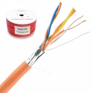 China PH30 Fire Alarm Cable 4Core 4x1.5mm2 Red PVC ABS 950 Degree Fire Resistant 16 awg 305m Roll Cable supplier