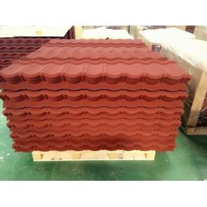 Color Stone Prepainted Galvanized Steel Coated Metal Roofing Tiles