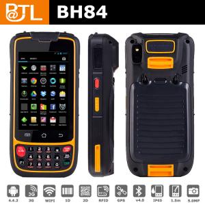 China BATL BH84 4 inch dual core mtk6572 rugged 1D/2D barcode scanner android 4.4.2 supplier