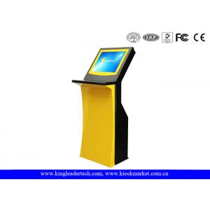China Stylish Self Service Touch Screen Kiosk 19Inch For Airport Information Checking supplier