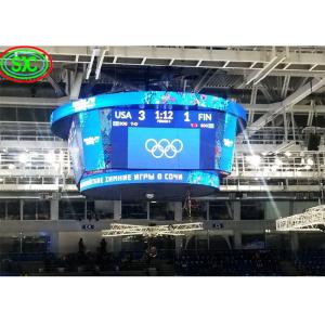 Sports Stadium Advertising Scoreboard P4.81 LED Video Wall Rental 1R1G1B