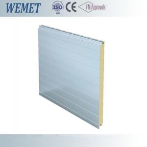China 500-1000MM PIR color customized fire proof sandwich wall panels CFC free for steel building supplier