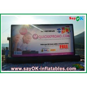 Inflatable Outdoor Screen PVC Inflatable Movie Screen Inflatable Billboard L9M X H5M For Advertising