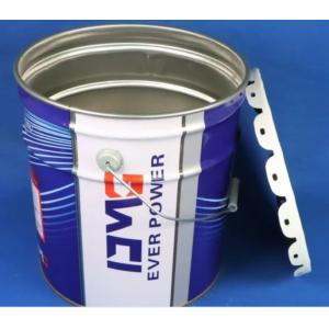 Anti Corrosion 20l Metal Paint Bucket With Durable Handle And Lid