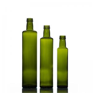 China Kitchen Olive Oil Glass Container , Classical Olive Oil Cruet With Pourer supplier
