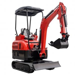 2.0T Compact Mini Loader Digger High Speed Small Excavator Machine With Excavator Accessories