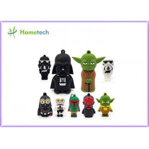 China Star Wars Toys Customized Pen Drives 64gb , Cartoon Usb Flash Drive For Gift supplier
