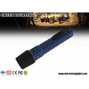 China IP68 explosion prevention flashlight / explosion proof rechargeable torch 1300lum brightness supplier