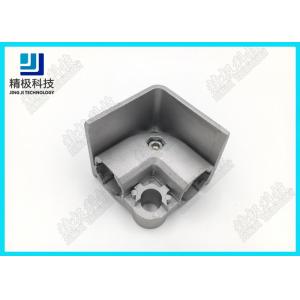 China Elbow Connection With Flange Frame Aluminum Alloy Tubing fitting OD 28mm  AL-37 supplier