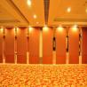 Movable Partition Walls Bearing Aluminum Track Interior Wooden Divider For