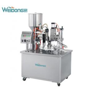 China 1.5KW Stable Tube Filling And Sealing Machine Rustproof Semi Automatic supplier