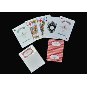 China Personalised Casino Playing Cards , Adult Party Game Gambling Poker Cards supplier