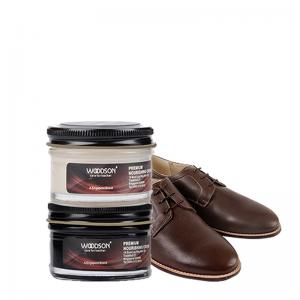 China Cognac Nubuck Leather Shoe Care Kit Polish Cream Nourishing supplier