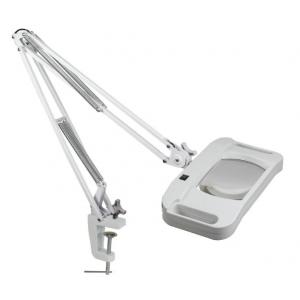 China Rectangle Illuminated Magnifying Lamp On Stand Optical Lens 3D 5D ISO / SGS Approve supplier