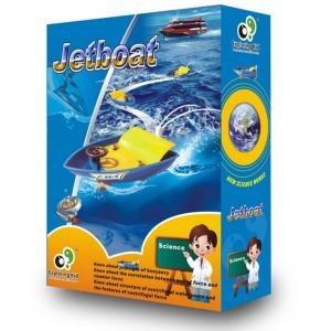 China For Children Jet Boat DIY Educational Toys Educational Assembling  supplier