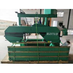 MF375/D Electric Type Automatic Horizontal Band Sawmill  For Wood Cutting High Working Efficiency Fast Delivery