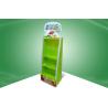 China OEM ODM Green Cardboard Display Stands , Customed Display Hooks For Retail wholesale